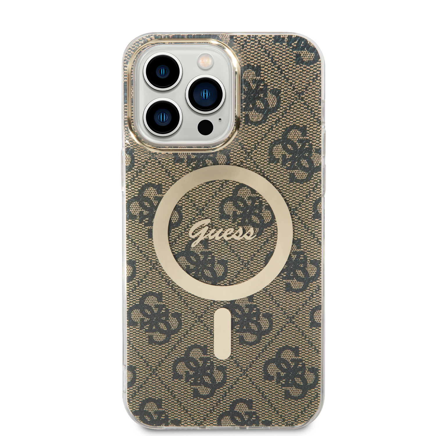 Guess Iml G Magsafe Brown Kryt Iphone Pro Max Bhcase