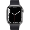 Tech-Protect Nylon Apple Watch 4 / 5 / 6 / 7 / 8 / Se / Ultra (42 / 44 / 45 / 49 Mm) Black/Orange