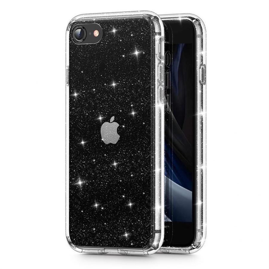 Tech-Protect Glitter Clear Kryt iPhone 8/7/SE 2020/SE 2022