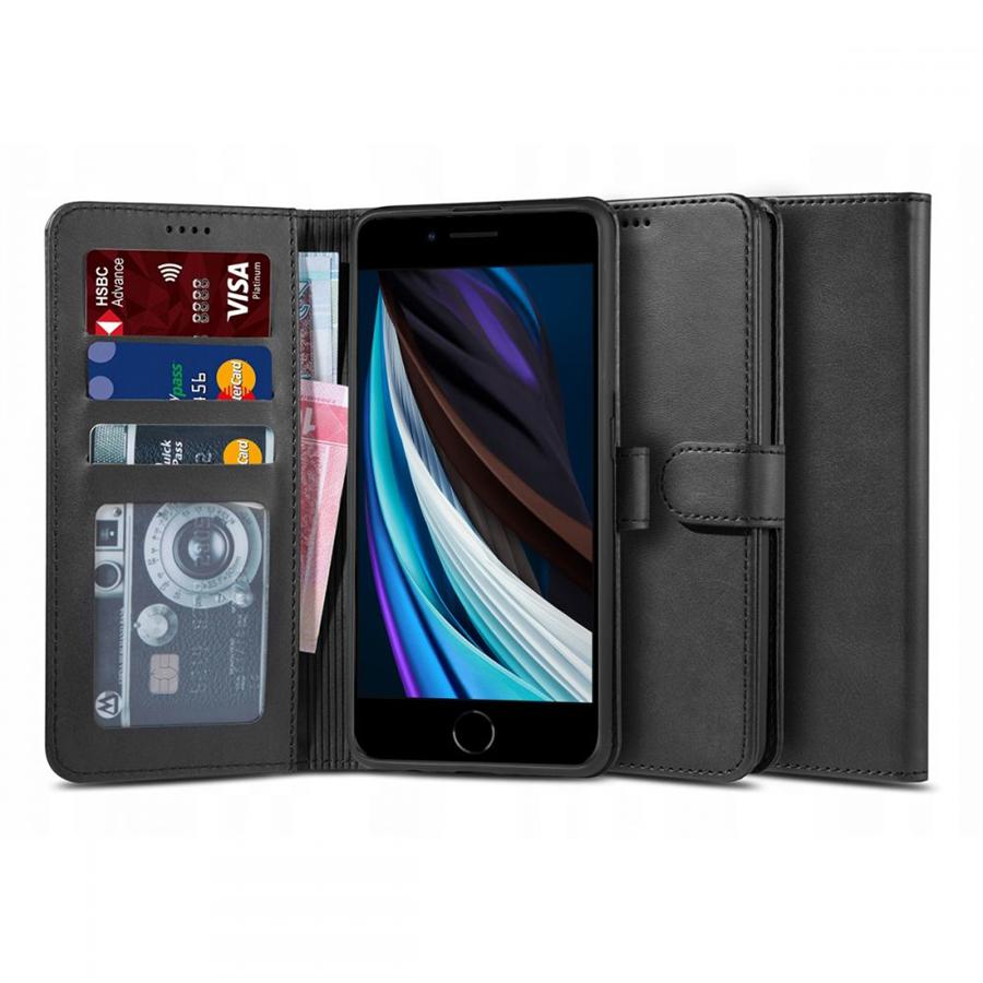 Tech-Protect Wallet 2 Black Kryt iPhone 8/7/SE 2020/SE 2022