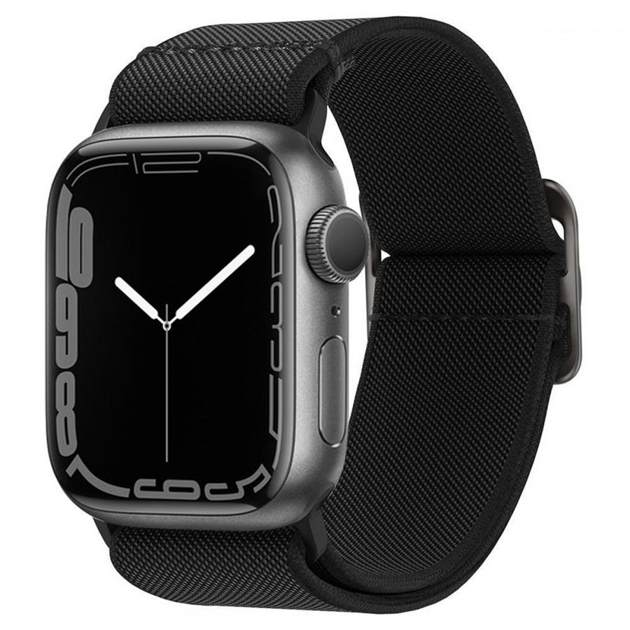 Spigen Fit Lite Strap Náramek Apple Watch 45/44/42/Ultra Black