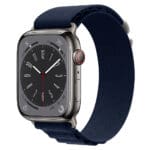 Alpina Náramek Apple Watch 45/44/42/Ultra Deep Navy