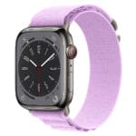 Alpina Náramek Apple Watch 45/44/42/Ultra Lavender