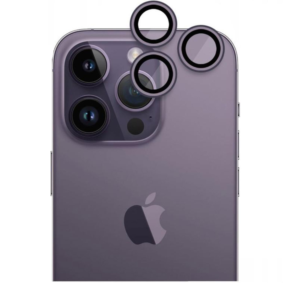 Ochranné Sklo Kroužek Na Kameru Purple iPhone 14 Pro/ 14 Pro Max