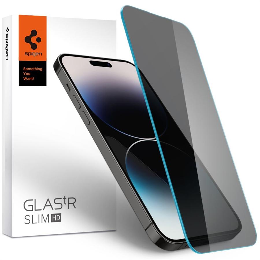 Spigen tR Slim HD Anti-Glare Privacy Sklo iPhone 14 Pro