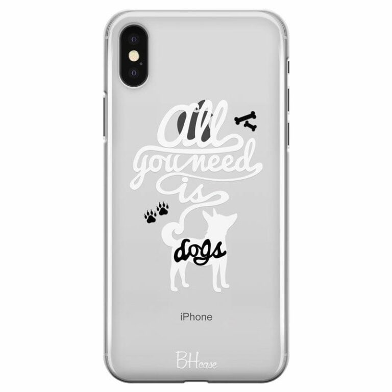 All You Need Is Dogs Kryt iPhone X/XS