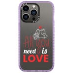 All You Need Is Love Kryt iPhone 14 Pro