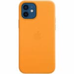 Apple California Poppy Leather MagSafe Kryt iPhone 12/12 Pro