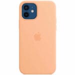 Apple Cantaloupe Silicone MagSafe Kryt iPhone 12/12 Pro