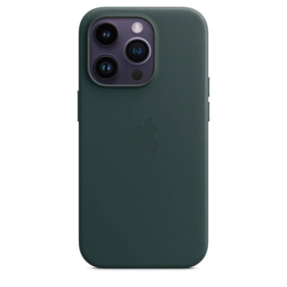 Apple Leather MPP53ZM/A Forest Green Kryt iPhone 14