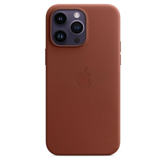 Apple Leather MPPQ3ZM/A Umber Kryt iPhone 14 Pro Max