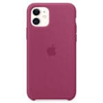 Apple Pomegranate Silicone Kryt iPhone 11
