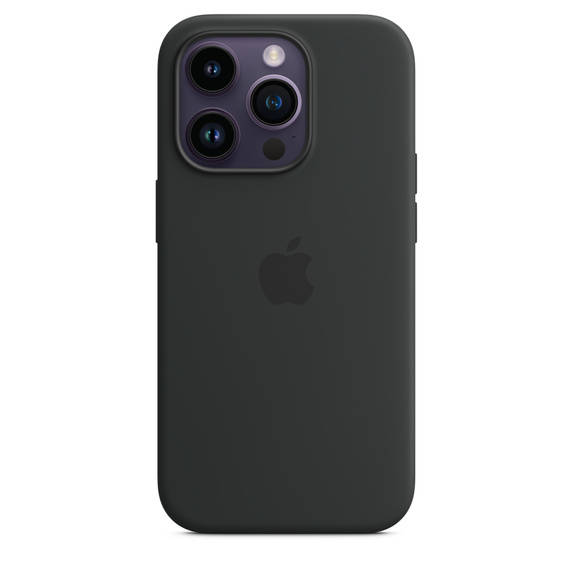 Apple Silicone MPTE3ZM/A Midnight Kryt iPhone 14 Pro