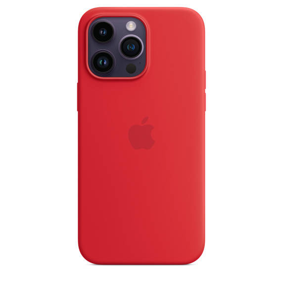 Apple Silicone MPTR3ZM/A Red Kryt iPhone 14 Pro Max