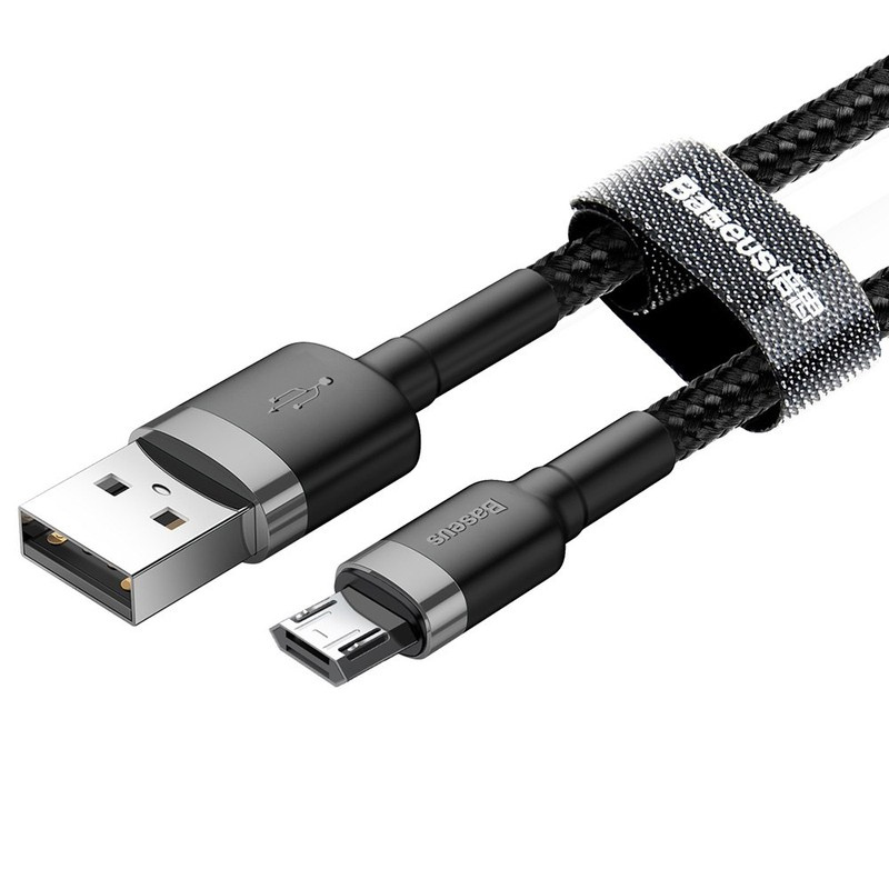 Baseus Cafule 2m Black MicroUSB to USB Kabel