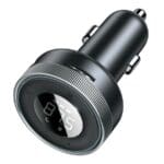 Baseus Enjoy Car LED Wireless 2x USB 3,5mm Jack MP3 Nabíječka Blueoth 5.0 3.4A Black (CCLH-01)