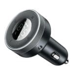 Baseus Enjoy Car LED Wireless 2x USB 3,5mm Jack MP3 Nabíječka Blueoth 5.0 3.4A Black (CCLH-01)