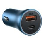 Baseus Golden Contacr Pro Nabíječka Do Auta, USB + USB-C, QC4.0+, PD, SCP, 40W (Blue)