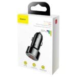 Baseus Magic Series PPS - Quick Charge 4.0+QC3.0 45W 6A Nabíječka Do Auta Black (CCMLC20C-01)