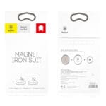 Baseus Magnet Iron Suit 2x Iron Plate Magnetic Držák Do Auta Silver (ACDR-A0S)