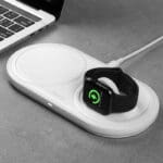 Baseus Planet 2in1 Kabel Winder + Wireless Charger White