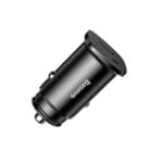 Baseus Square PPS Universal Smart Nabíječka Do Auta USB Quick Charge 4.0 QC 4.0 And USB-C PD 3.0 SCP Black (CCALL-AS01)