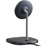 Baseus Swan Magnetic Desktop Bracket Wireless Charger 15W Black