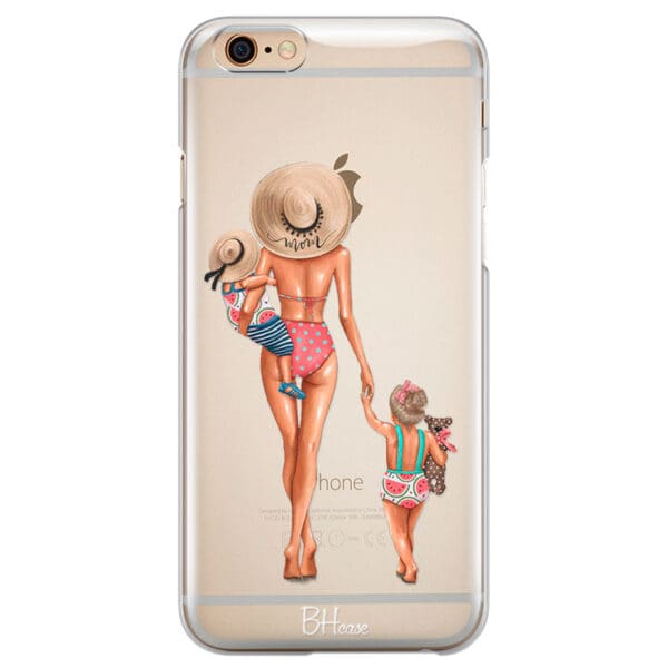 Beach Day Girl Blonde Kryt iPhone 6 Plus/6S Plus