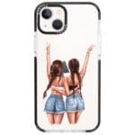 Better Together Brown Hair Kryt iPhone 13 Mini