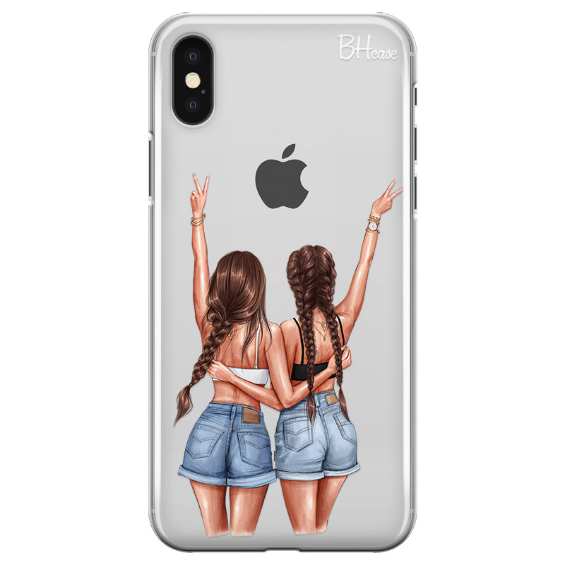 Better Together Brown Hair Kryt iPhone X/XS