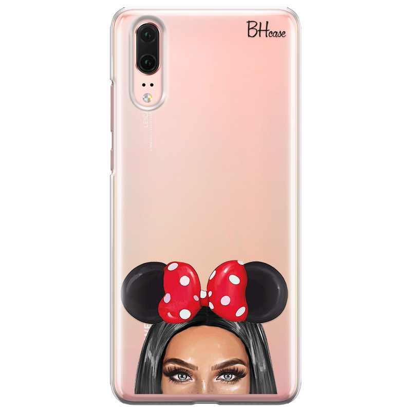 Black Haired Girl With Ribbon Kryt Huawei P20