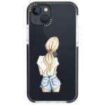 Blonde Back Girl Kryt iPhone 13 Mini
