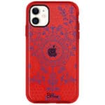 Blue Red Ornaments Kryt iPhone 11