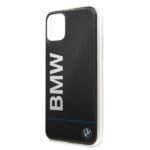 BMW BMHCN58PCUBBK Black Signature Printed Logo Kryt iPhone 11 Pro
