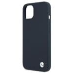 BMW BMHCP13SSILNA Navy Silicone Signature Kryt iPhone 13 Mini