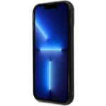 BMW BMHCP14L22RSEPK Black Leather Card Slot Kryt iPhone 14 Pro