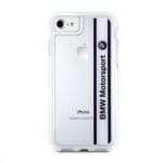 BMW BMHCP7SPVWH Transparent White ShockProof Kryt iPhone 8/7/SE 2020/SE 2022