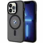 BMW BMHMP14LDSLK Black Hardcase Signature MagSafe Kryt iPhone 14 Pro