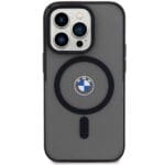 BMW BMHMP14LDSLK Black Hardcase Signature MagSafe Kryt iPhone 14 Pro