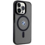 BMW BMHMP14LDSLK Black Hardcase Signature MagSafe Kryt iPhone 14 Pro