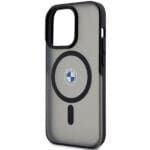 BMW BMHMP14LDSLK Black Hardcase Signature MagSafe Kryt iPhone 14 Pro