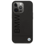 BMW BMHMP14LSLLBK Black Hardcase Signature Logo Imprint Magsafe Kryt iPhone 14 Pro