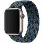 Braided Řemínek Apple Watch SE/11/10/9/8/7/6/5/4/3 (42/41/40/38mm) Black Green Blue
