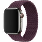 Braided Řemínek Apple Watch SE/11/10/9/8/7/6/5/4/3 (42/41/40/38mm) Dark Cherry