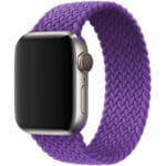 Braided Řemínek Apple Watch SE/11/10/9/8/7/6/5/4/3 (42/41/40/38mm) Deep Purple