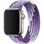 Braided Řemínek Apple Watch SE/11/10/9/8/7/6/5/4/3 (42/41/40/38mm) Grape Purple