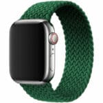Braided Řemínek Apple Watch SE/11/10/9/8/7/6/5/4/3 (42/41/40/38mm) Ink Green