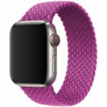 Braided Řemínek Apple Watch SE/11/10/9/8/7/6/5/4/3 (42/41/40/38mm) Purple Red