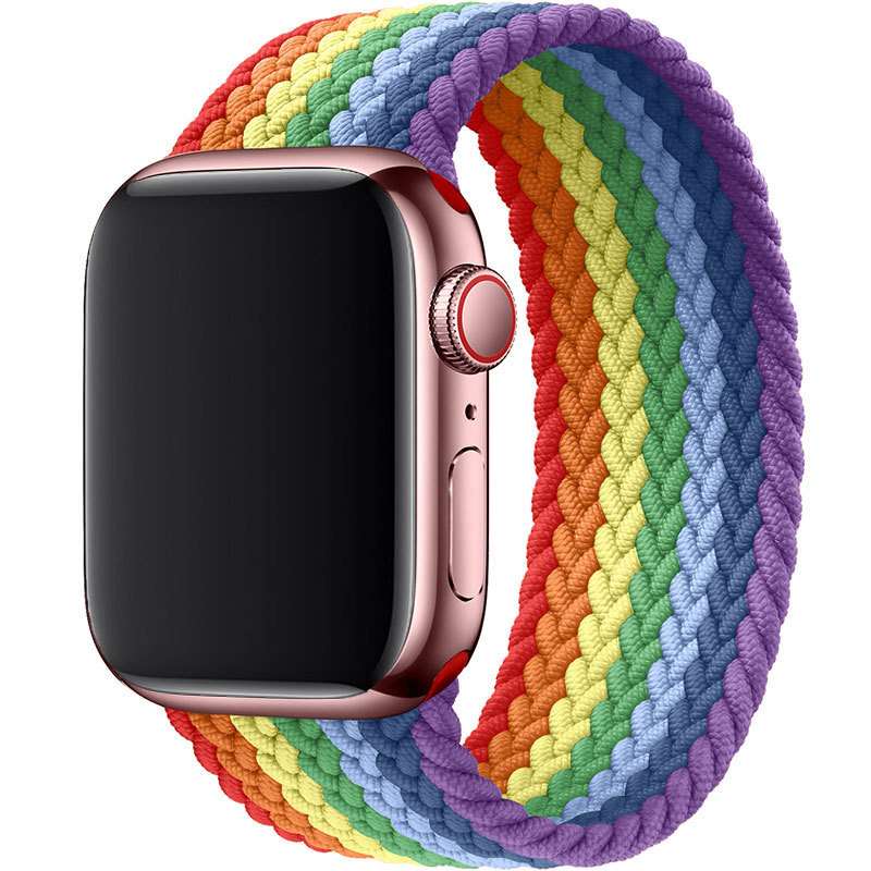 Braided Náramek Apple Watch 41/40/38mm Rainbow Colors