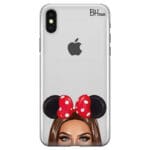 Brunette Girl With Ribbon Kryt iPhone X/XS